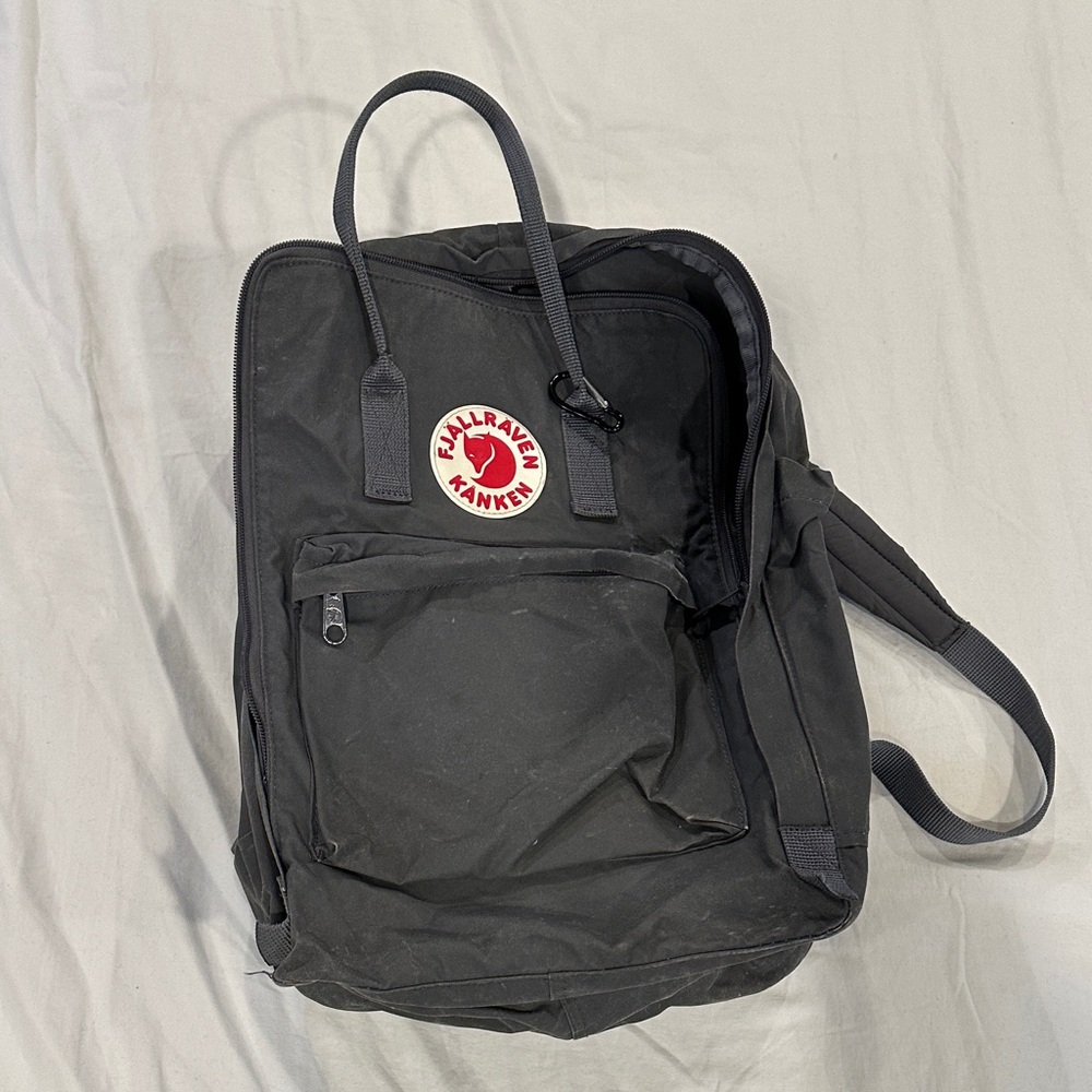 Fjallraven Kånken Charcoal Backpack